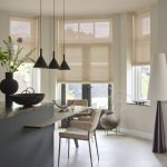 Geweven hout vouwgordijn Zo'n Raamdecoratie & Zonwering in Apeldoorn